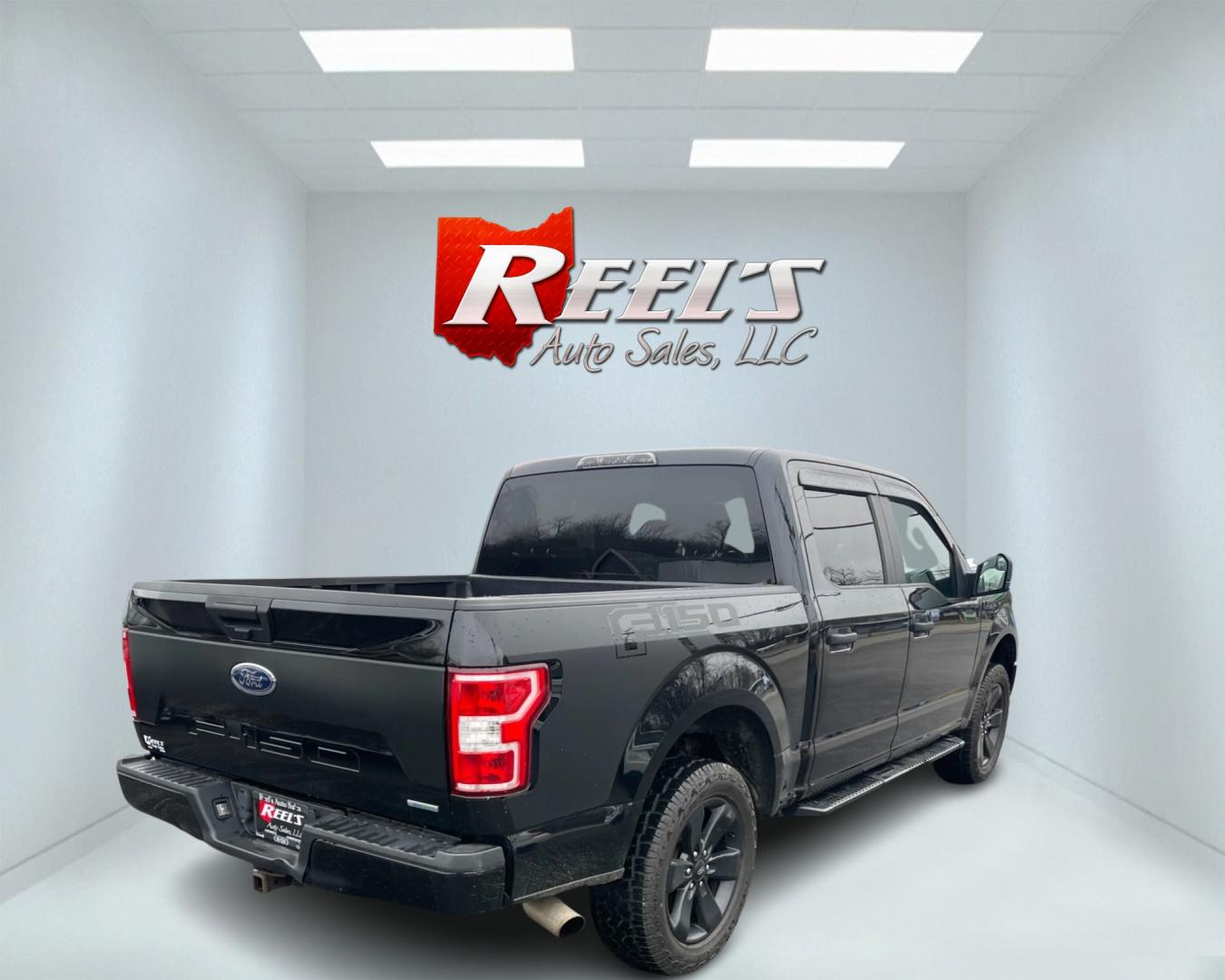 2018 Black /Black Ford F-150 STX SuperCrew 5.5-ft. Bed 4WD (1FTEW1EP7JF) with an 2.7L V6 DOHC 24V TWIN TURBO engine, 10 Speed Auto transmission, located at 11115 Chardon Rd. , Chardon, OH, 44024, (440) 214-9705, 41.580246, -81.241943 - Photo#7